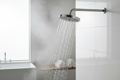 High Pressure SPA Shower Head in a luxurious spa-inspired bathroom